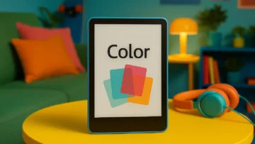 Novo Kindle colorido até R$1.649 com avaliações ★4,6