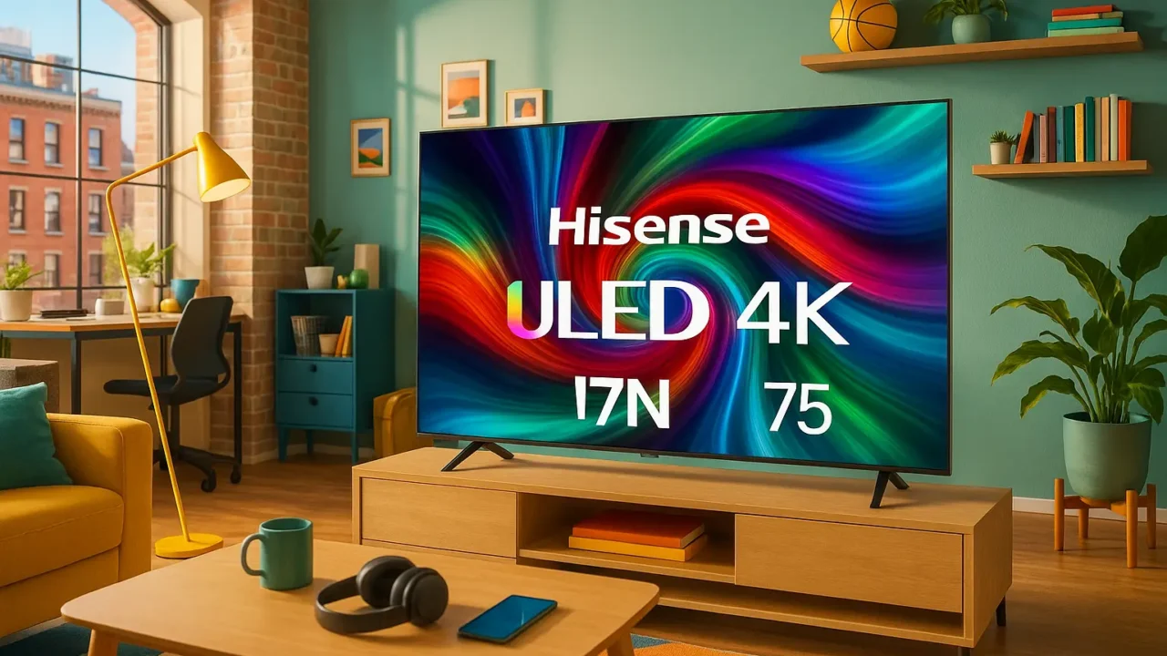 6 hisense u7n 75 com design premium por preço justo em 2025