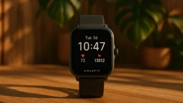 Relógio smartwatch Amazfit barato com alta avaliação