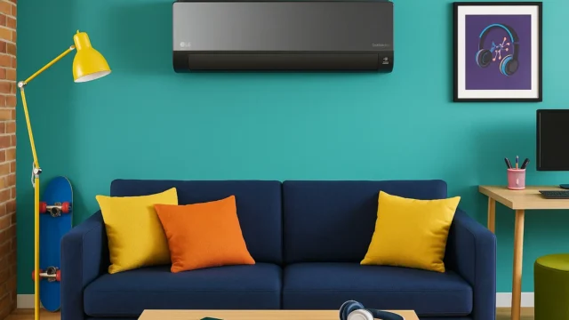 Ar-condicionado LG Dual Inverter Voice +AI Artcool 12.000 barato e confiável para qualquer bolso