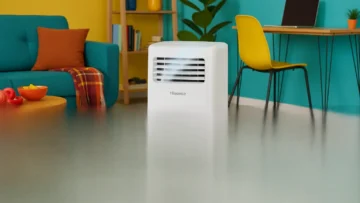 Precisa de ar condicionado portátil Hisense para mais conforto em 2025? Conheça 6 modelos ideais