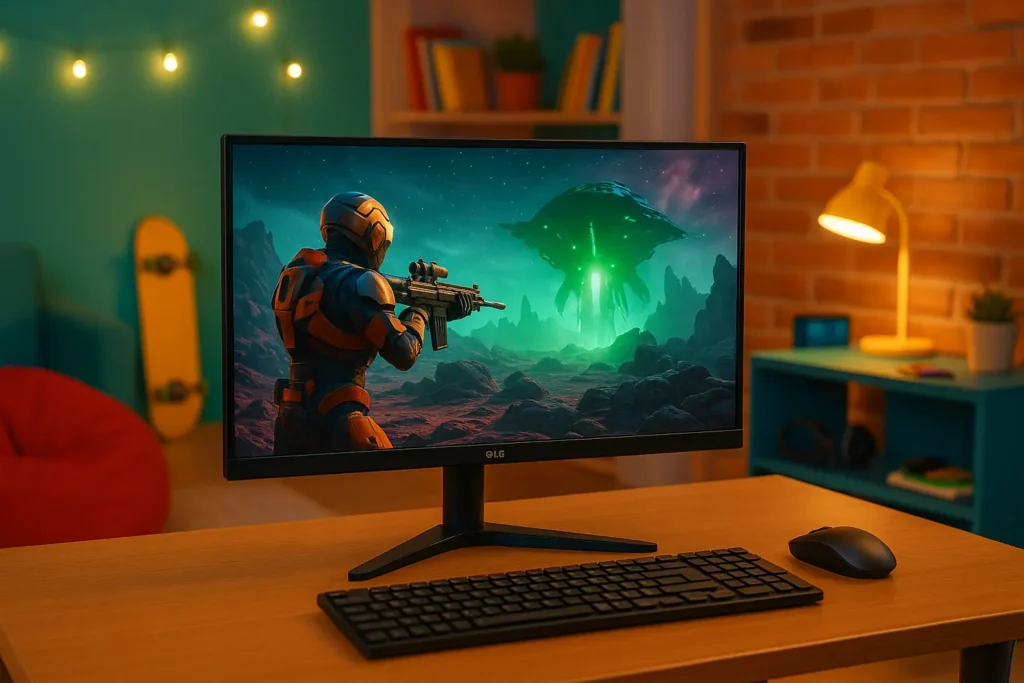 6 melhores monitores gamer LG perfeitas para setups fluidos em 2025