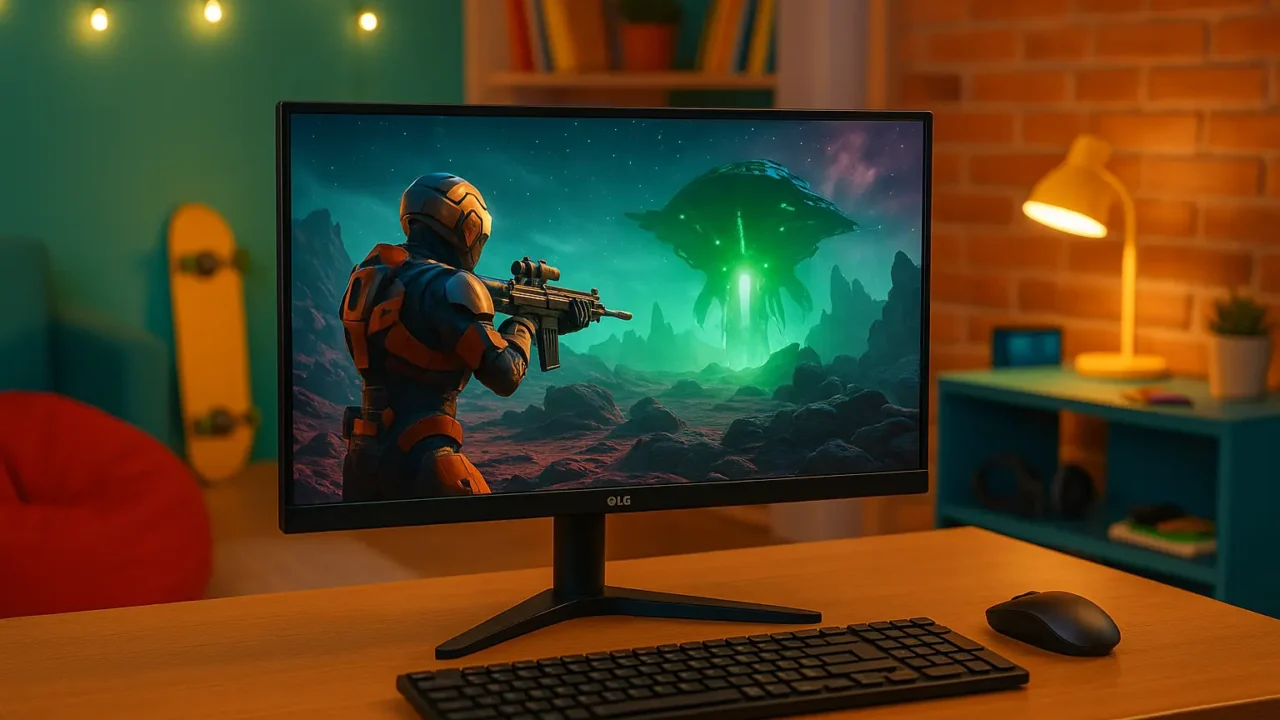 6 melhores monitores gamer LG perfeitas para setups fluidos em 2025