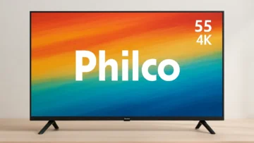 Smart TV Philco 55 4K até R$2.799 com avaliações ★4,6