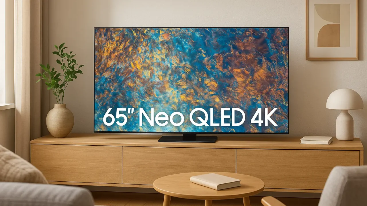 6 smart TV 65 NEO QLED 4K 65QN90B com desempenho turbinado