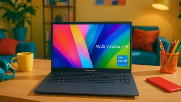 6 Notebook Asus Vivobook 15 Intel Core i5 8Gb com design premium por preço justo em 2025