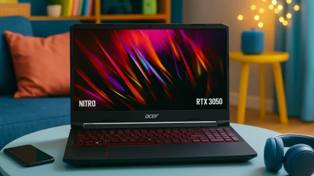 6 Acer Nitro 5 RTX3050: potência gamer com desconto na Amazon