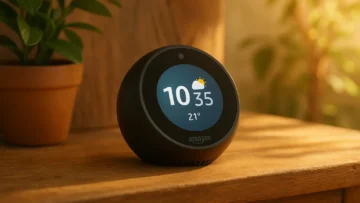 Echo Spot Amazon bom e barato que valem a pena