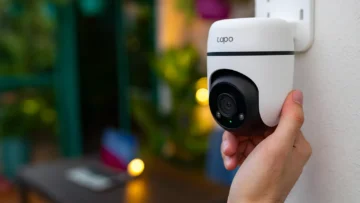 Melhores câmeras de segurança Wi-Fi externas TP-Link Tapo C500