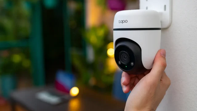 Melhores câmeras de segurança Wi-Fi externas TP-Link Tapo C500