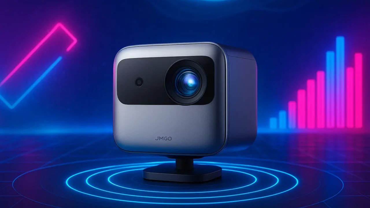 JMGO N1S SE Projetor a Laser Triplo com oferta especial na Amazon