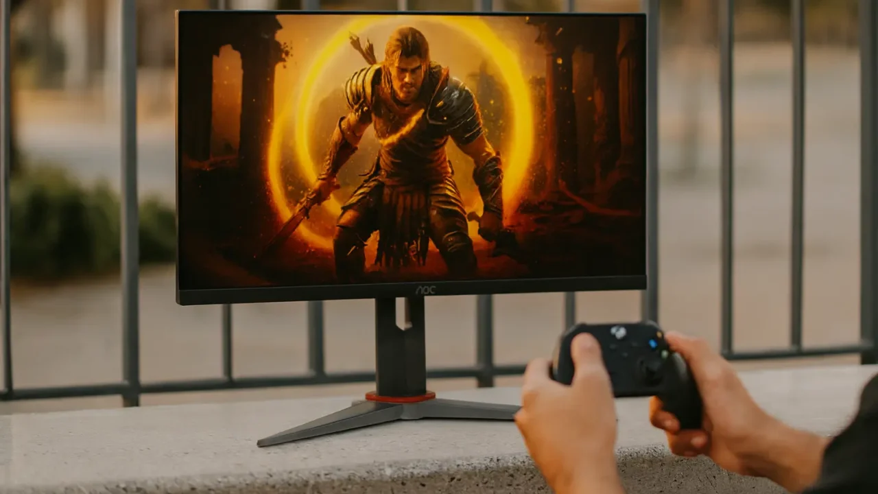 Monitor Gamer AOC HERO QUAD 27" com 155Hz por menos de R$ 1.199 na Amazon