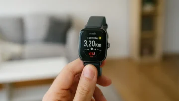 3 Smartwatch Amazfit GTS 4 Mini New em destaque