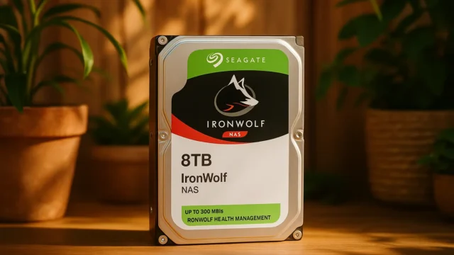 Seagate IronWolf NAS 8TB com até 16% OFF na Amazon