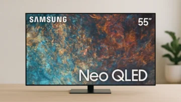 TV Samsung NEO QLED 55 polegadas barato