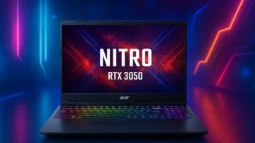 Notebook Acer Nitro v RTX 3050 barato e confiável para qualquer bolso