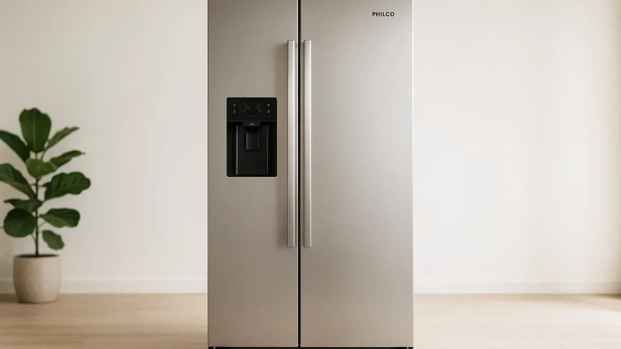 Refrigerador side by side PHILCO com 10% OFF na Amazon; melhor custo-benefício
