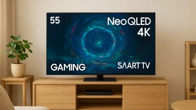 Smart TV 55 NEO QLED 4K Samsung até R$ 4.769 com avaliações ★4,6