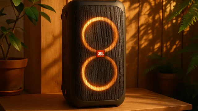 6 caixa JBL PartyBox 100: som potente com desconto na Amazon