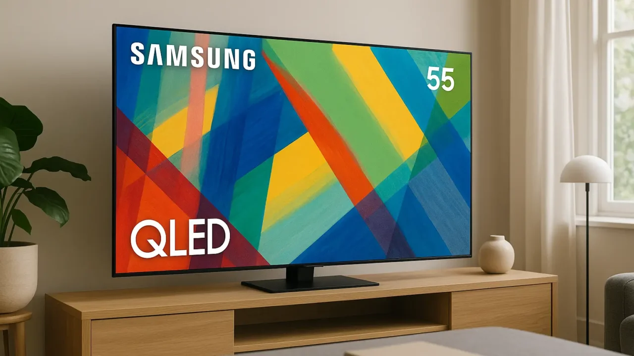 Samsung smart TV QLED 55 bom e barato que valem a pena