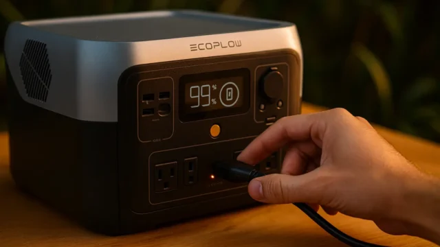 3 Estações EcoFlow River 2 Max para energia portátil