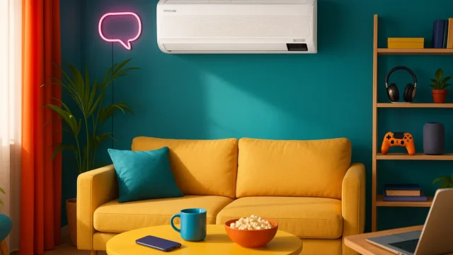 Melhor ar condicionado Inverter Samsung Windfree AI 12000 btus frio
