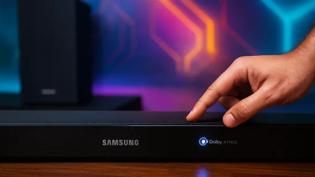 3 Soundbar Samsung HW-Q600C com 3.1.2 canais