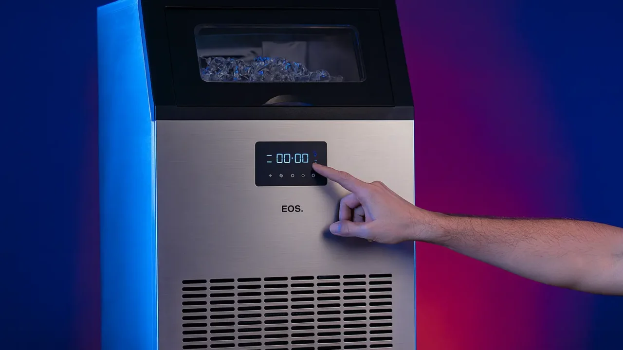 Máquina de Gelo Eos 70kg Ice Compact Inox com 11% OFF na Amazon, confira