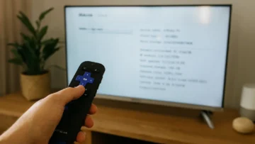 Smart TV 32” Britânia Roku tem 10% OFF em até 12x na Amazon
