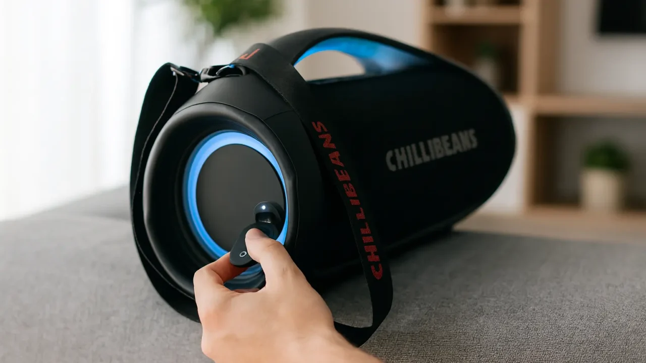 Caixa de Som Bluetooth Chillibeans com mais de 30% OFF na Amazon