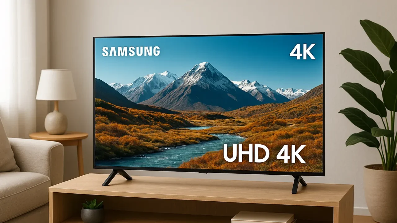 Smart TV 43 UHD 4K LED Samsung 43DU7700 barato