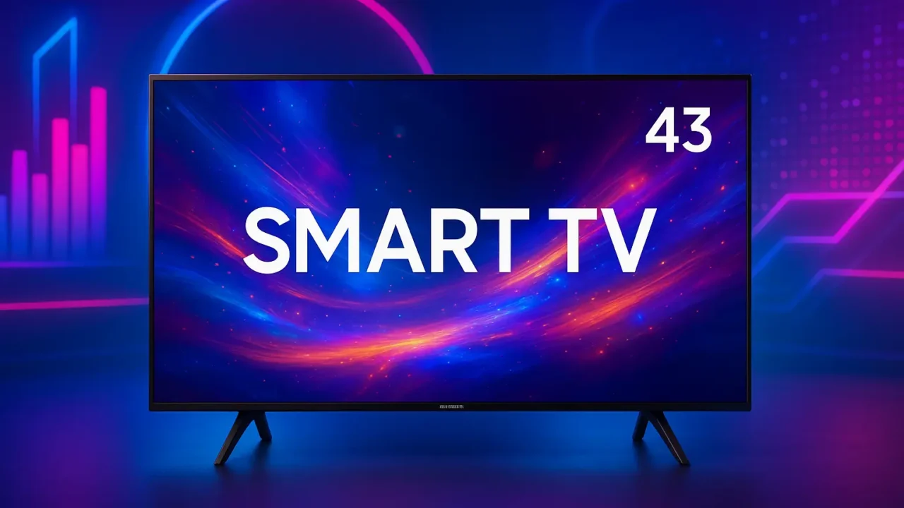 6 Smart TV 43 polegadas com garantia estendida e suporte VIP