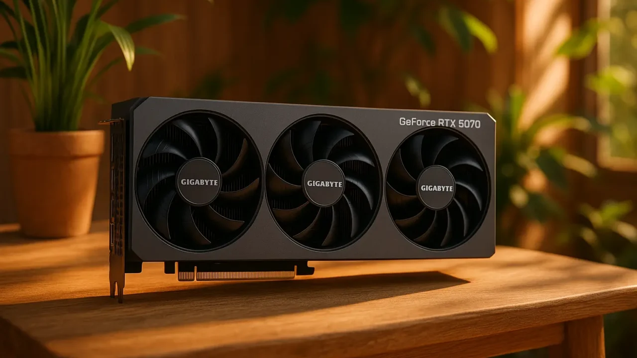 GeForce RTX 5070 12GB Gigabyte barato com alta avaliacao