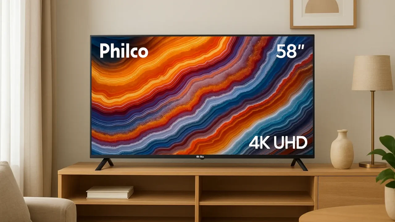 Smart TV Philco 58 4K barato e confiável para qualquer bolso