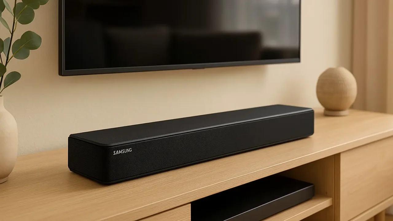 Soundbar HW-B550 Samsung barato e confiável para qualquer bolso