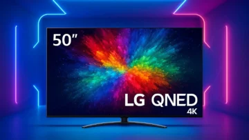 Smart TV LG QNED 50'' 4K destaque em 2025: 6 modelos premium para qualquer bolso