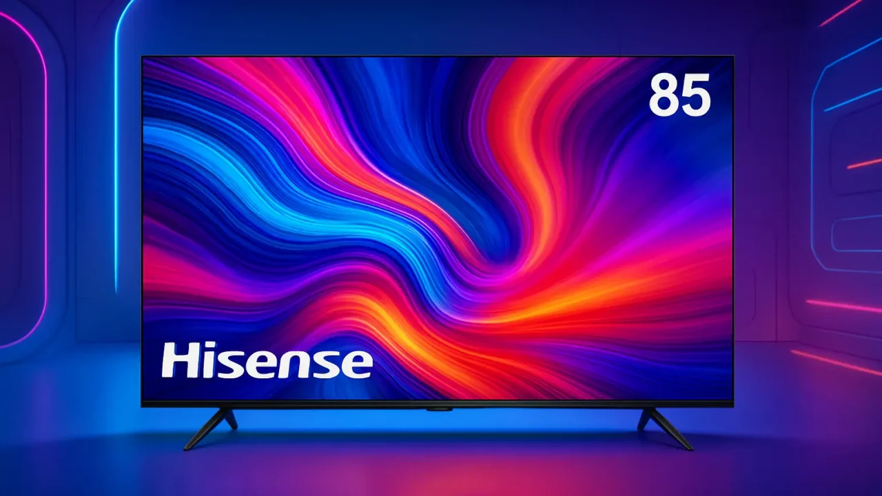 6 TVs Hisense 85: qualidade gigante com desconto na Amazon
