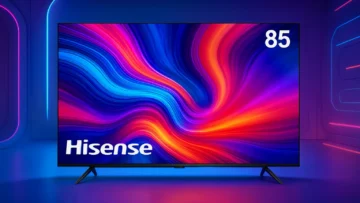 6 TVs Hisense 85: qualidade gigante com desconto na Amazon