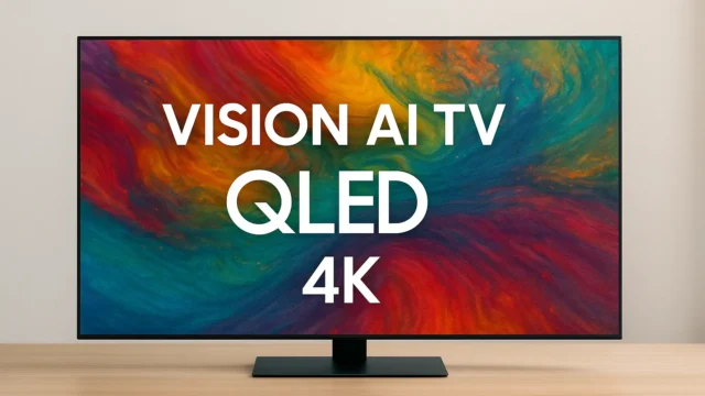 Samsung Vision AI TV 50" QLED 4K: 5% OFF na Amazon