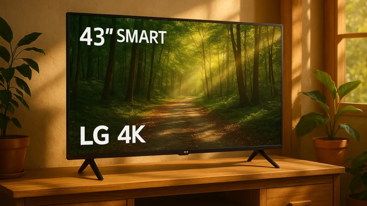 TV 43 Smart LG 4K bons até R$ 2.729 com tecnologia de ponta