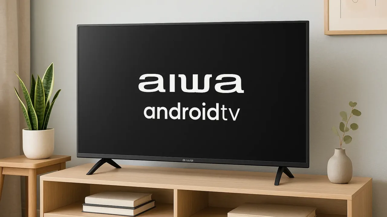 6 TV Aiwa Android com desempenho turbinado para 2025