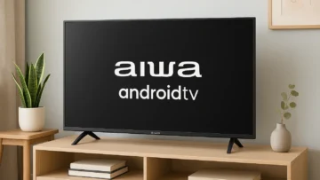 6 TV Aiwa Android com desempenho turbinado para 2025