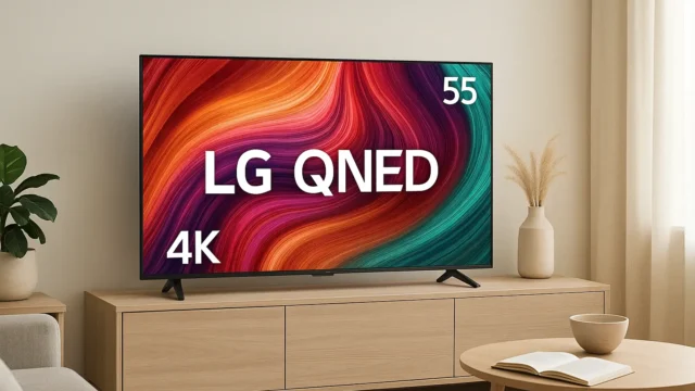 Smart TV 4K 55" LG QNED 82 tem 10% de desconto em oferta na Amazon