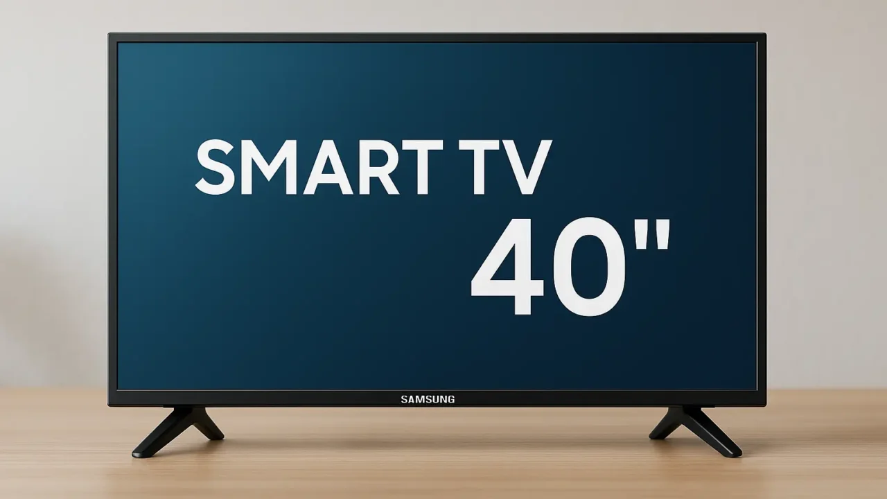 Smart TV Samsung 40 menor preço: modelos baratos