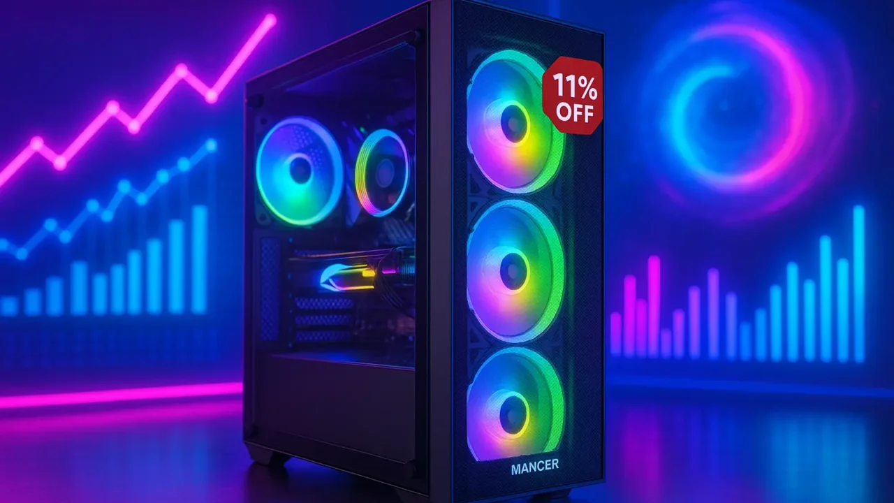 PC Mancer com 11% OFF: menor preço verificado hoje na Amazon