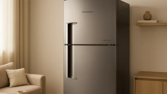 Melhor geladeira Brastemp frost free inox com tecnologia avançada