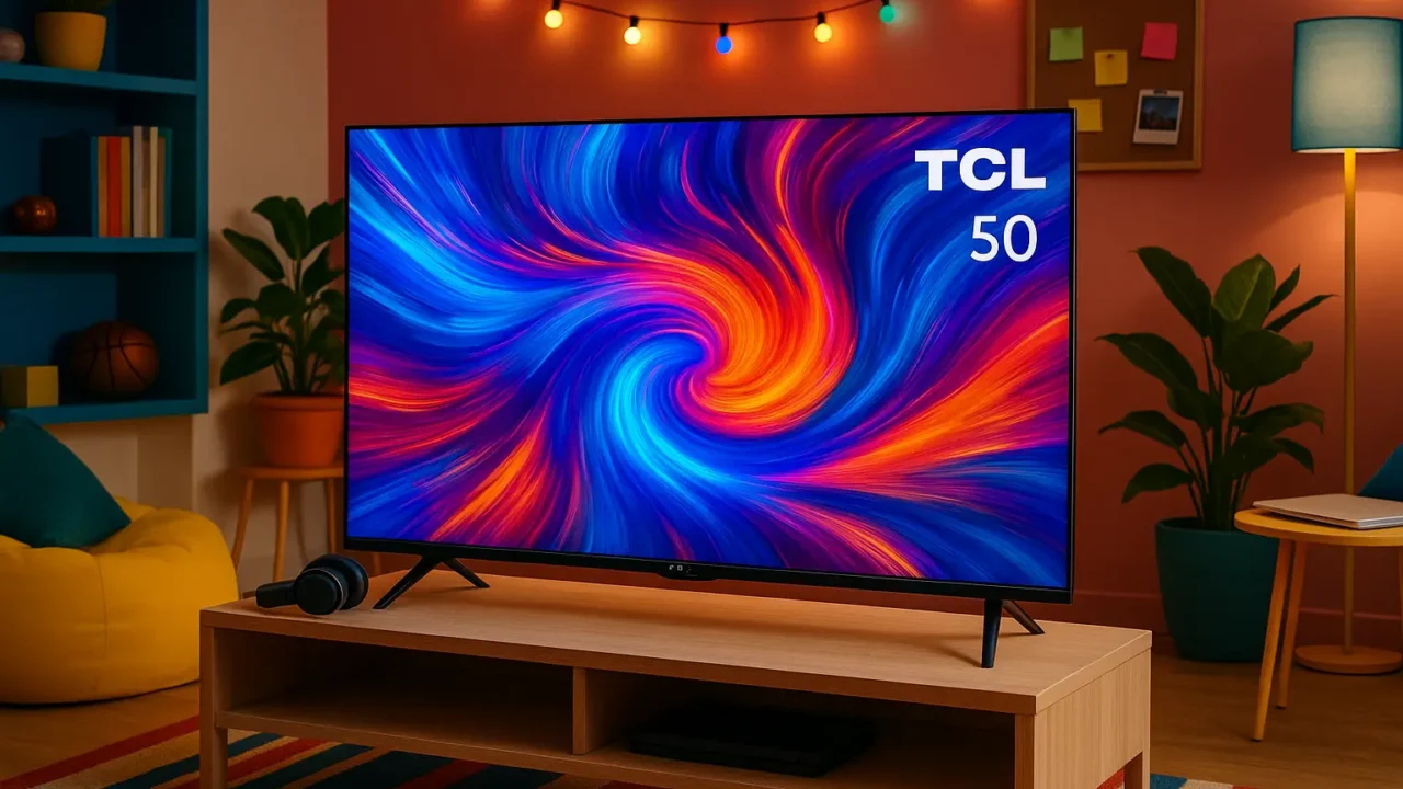 Smart TV 50 TCL barato com alta avaliacao