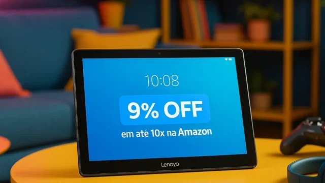 Tablet Lenovo Tab 10.1 tem 9% OFF em até 10x na Amazon