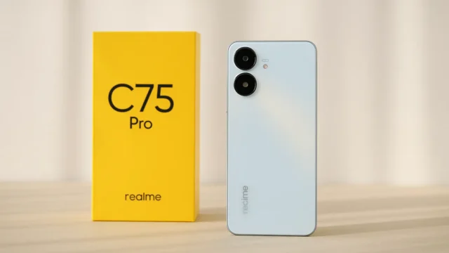 6 Realme C75 pro 5g com design premium por preço justo