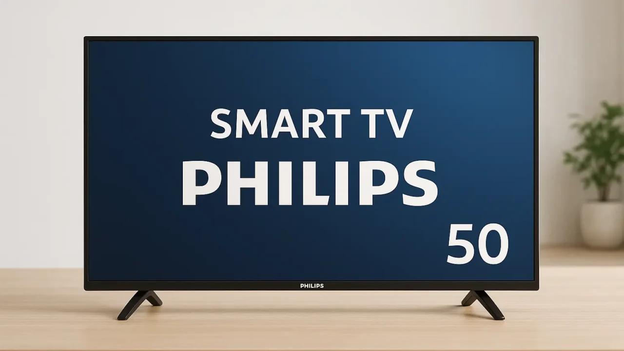 6 Philips TV Smart 50 com garantia estendida e suporte VIP em 2025